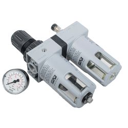 Filter Regulator Lubricator 1/2' With Auto Drain